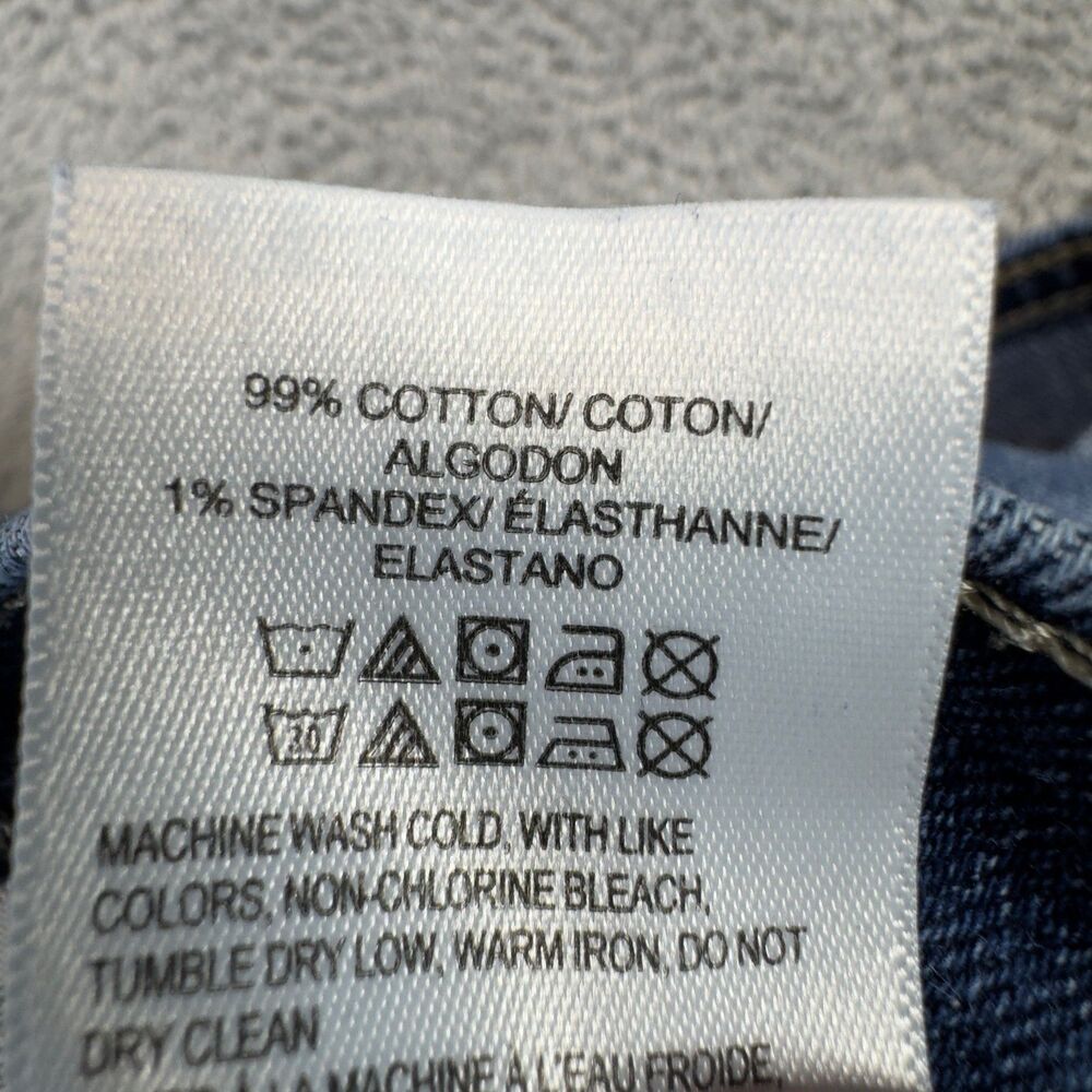 Lucky Brand Jeans Womens 14/32 Blue Denim Mid Rise Boyfriend Sienna Cotton Pants - Picture 14 of 15